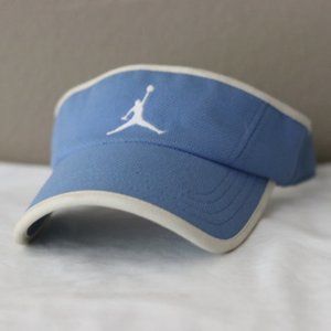 Authentic Jordan NC  Blue/White Visor